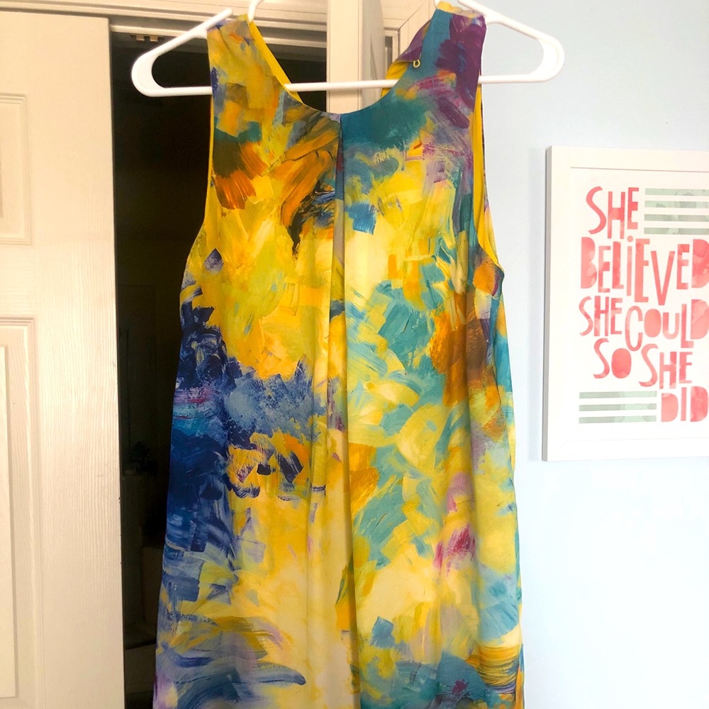 MIDI Multi-Colored Dress!